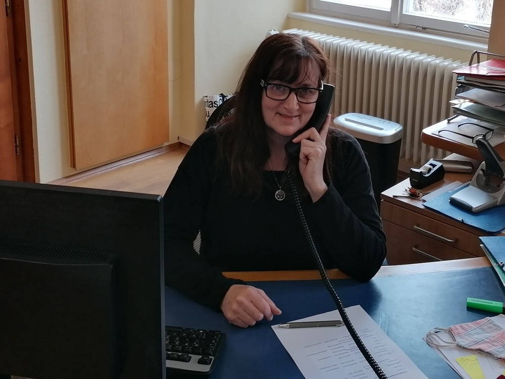 Gerlinde Schnedl, Pfarrsekretärin